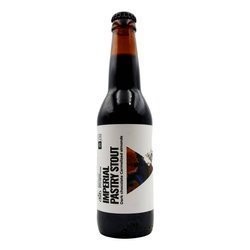 Browar Stu Mostów x Funky Fluid ART+43: Imperial Pastry Stout Dark Chocolate & Caramelized Almonds NITRO - butelka 330 ml