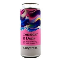 Browar Maltgarden: Consider It Done DDH Hazy Double IPA - puszka 500 ml