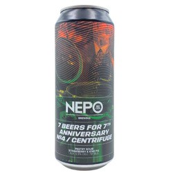 Nepomucen: 7 Beers for 7th Anniversary / Centrifuge Pastry Sour - puszka 500 ml