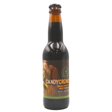 Browar Brokreacja: Candy Crone Hillrock Whisky Imperial Pastry Stout BA - butelka 330 ml 