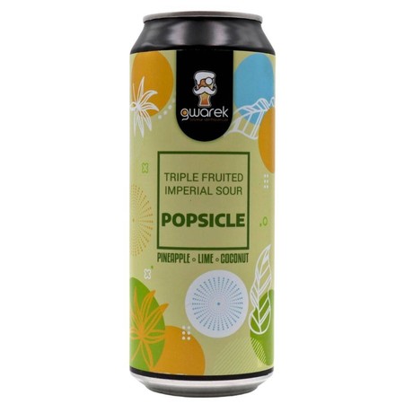 Browar Gwarek: Popsicle Pineapple Lime Coconut - puszka 500 ml