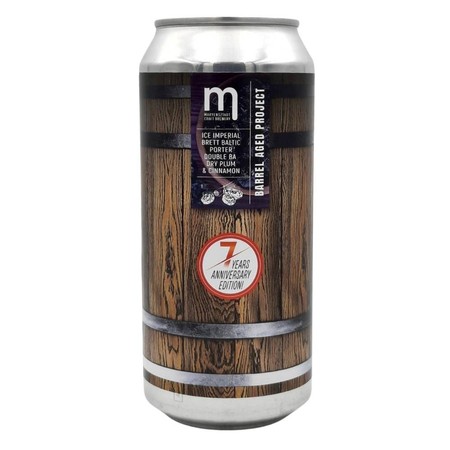Browar Maryensztadt: Ice Brett Baltic Porter Double BA Dry Plum & Cinnamon - puszka 440 ml 