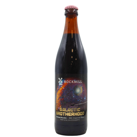 Browar Rockmill: Galactic Brotherhood Z Innej Beczki - butelka 500 ml