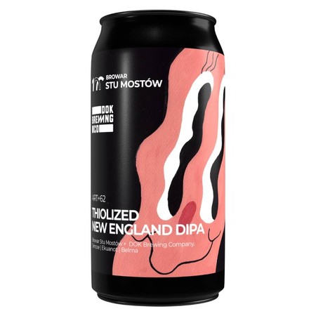 Browar Stu Mostów x Dok Brewing: ART+62 Thiolized DIPA - puszka 440 ml