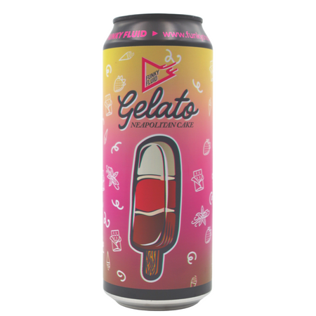 Funky Fluid: Gelato Neapolitan Cake - puszka 500 ml