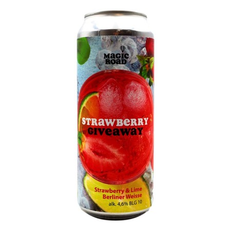 Magic Road: Strawberry Giveaway - puszka 500 ml