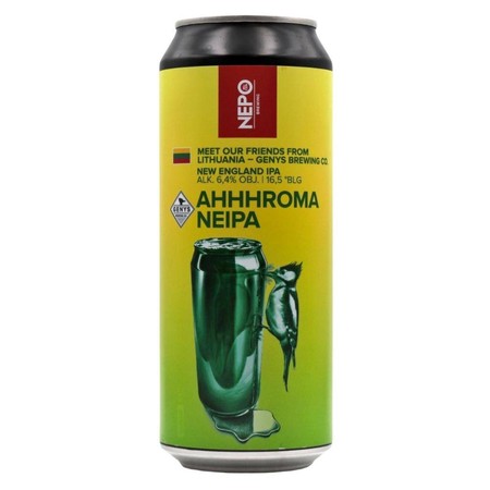 Nepomucen x Genys Brewing: Meet or Friends from Lithuania Ahhhroma NEIPA - puszka 500 ml